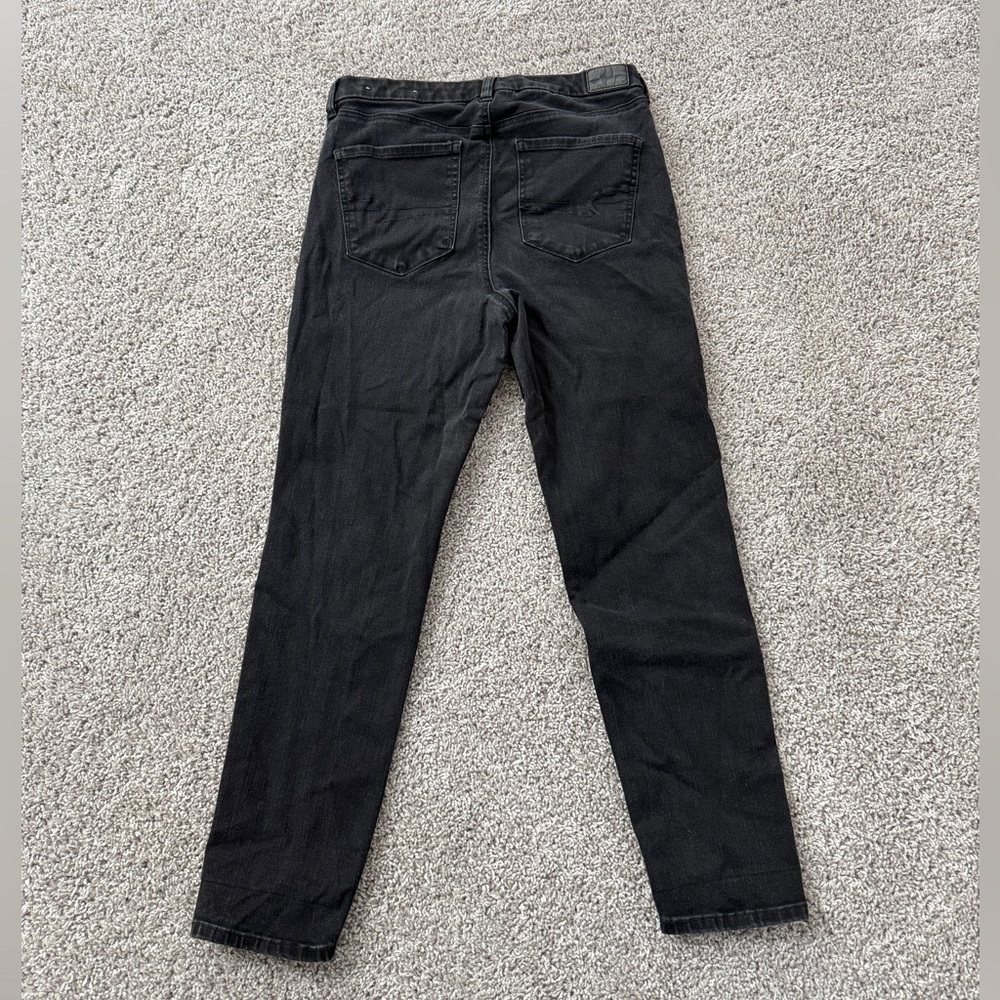 American Eagle Curvy Super Hi Rise Jegging Size 12 - Picture 2 of 7